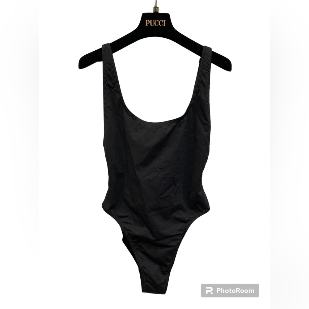 Skims NWT Black Swim Scoop Neck One Piece SZ XS, S, M, L - Picture 4 of 13
